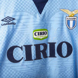 Maglia Home Lazio Umbro Cirio Signori 11 1996/1997