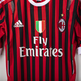 maglia home milan Adidas Nesta 13 2011/2012  79x51