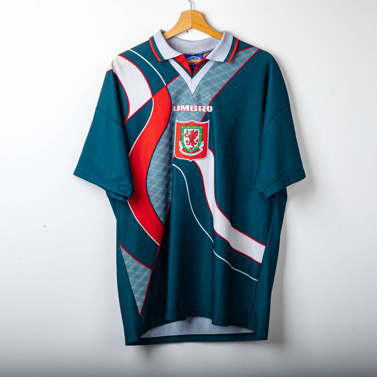 Maglia Galles Away Umbro 1995/1996 Giggs 11
