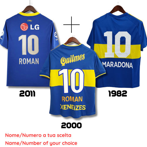 Boca Juniors 2011 + Boca Juniors 2000 + Boca Juniors 1982