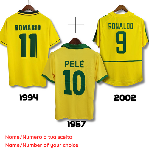 Brasile 2002 + Brasile 1994 + Brasile 1957