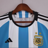 Maglia Messi Argentina Home 2022 World Cup Winners