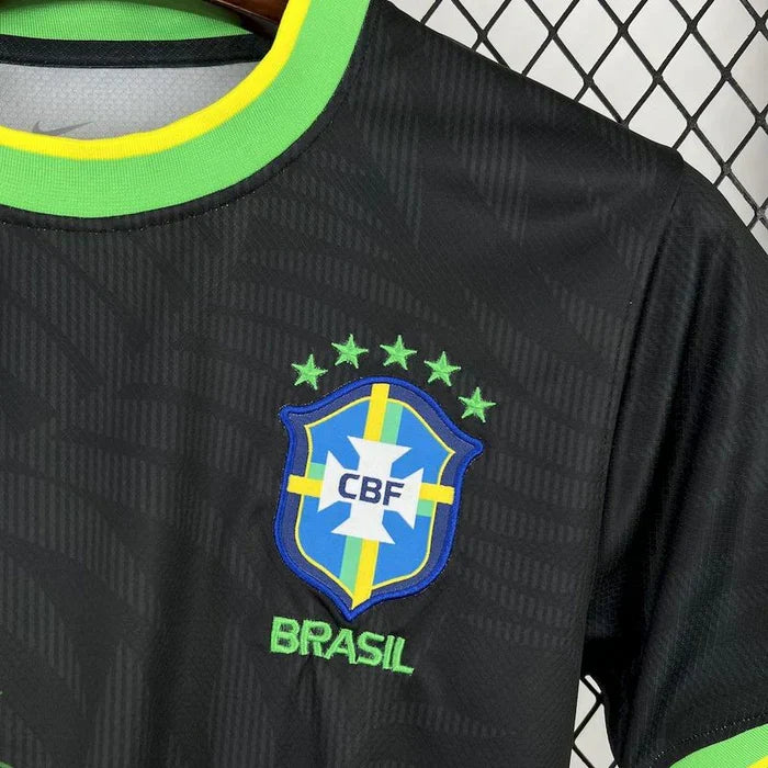 Brazil Black Parrot Jersey
