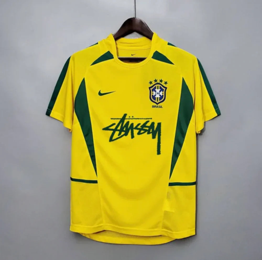 Brazil 2002 Retro x Stussy Jersey