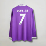 Maglia Cristiano Ronaldo CR7 Real Madrid Away Long 2017
