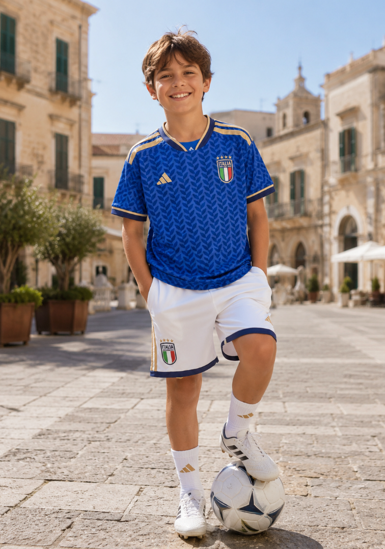 Divisa casa Italia bambini 2024/25