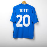 Maglia Home Italia Kappa Totti n20 Euro 2000