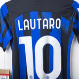 Maglia Home Bambino Inter Nike Lautaro 10 2023/2024
