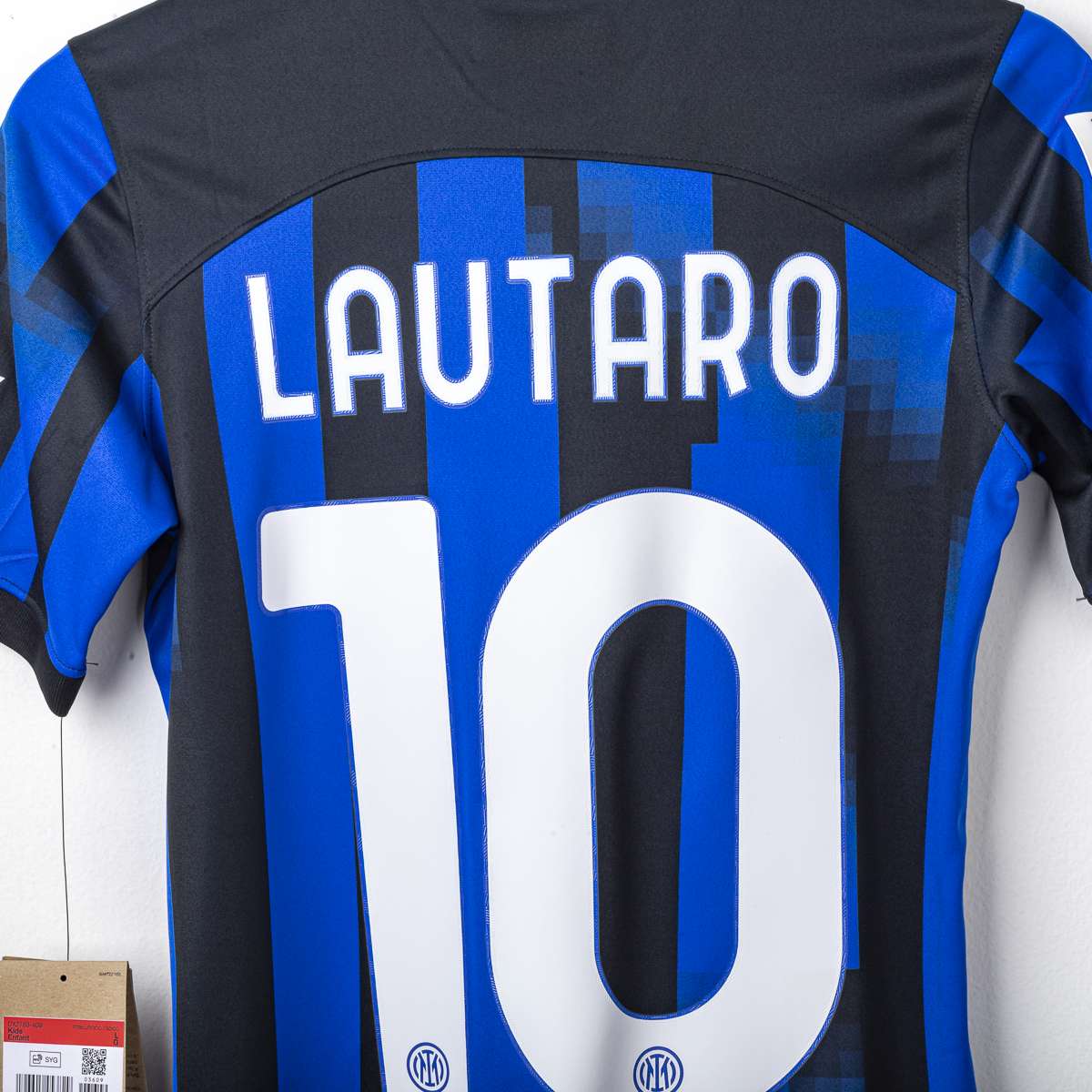 Maglia Home Bambino Inter Nike Lautaro 10 2023/2024