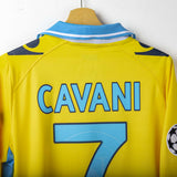 Maglia Third Napoli Macron Lete Cavani 7 UCL 2011/2012
