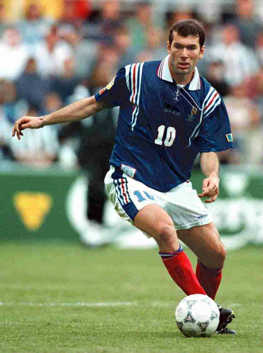 Maglia Zidane Francia Home 1996