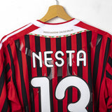 maglia home milan Adidas Nesta 13 2011/2012  79x51