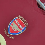Arsenal Maglia Home 2005/06 Highbury Final Game