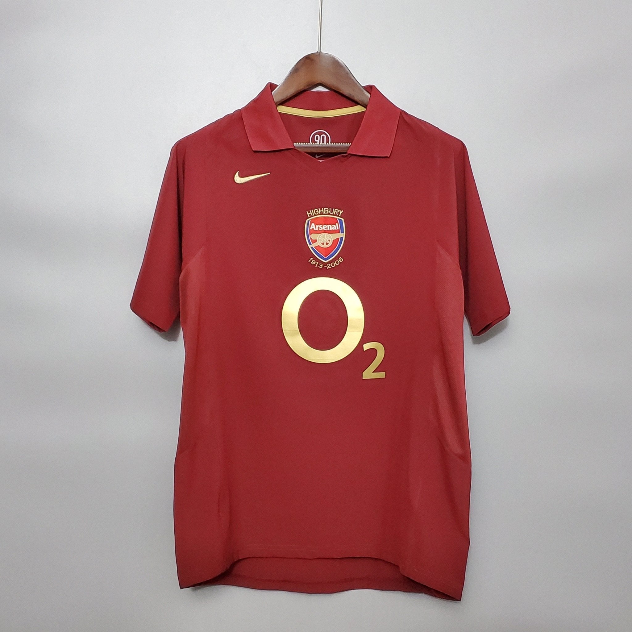Arsenal Maglia Home 2005/06 Highbury Final Game