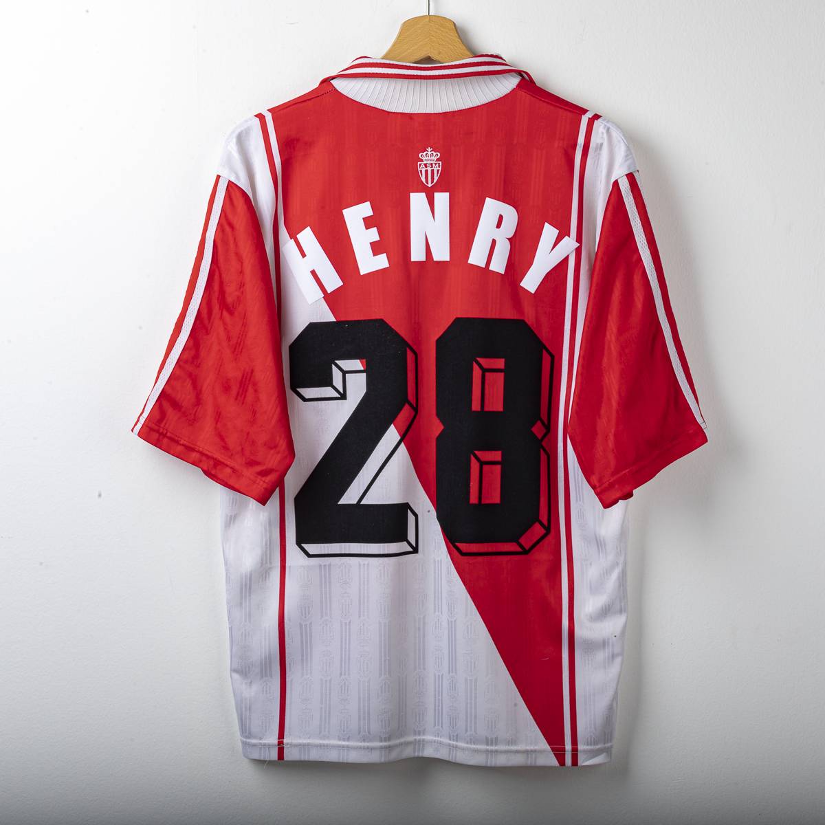Maglia Home Monaco Adidas Continental Henry 28 1997/1998