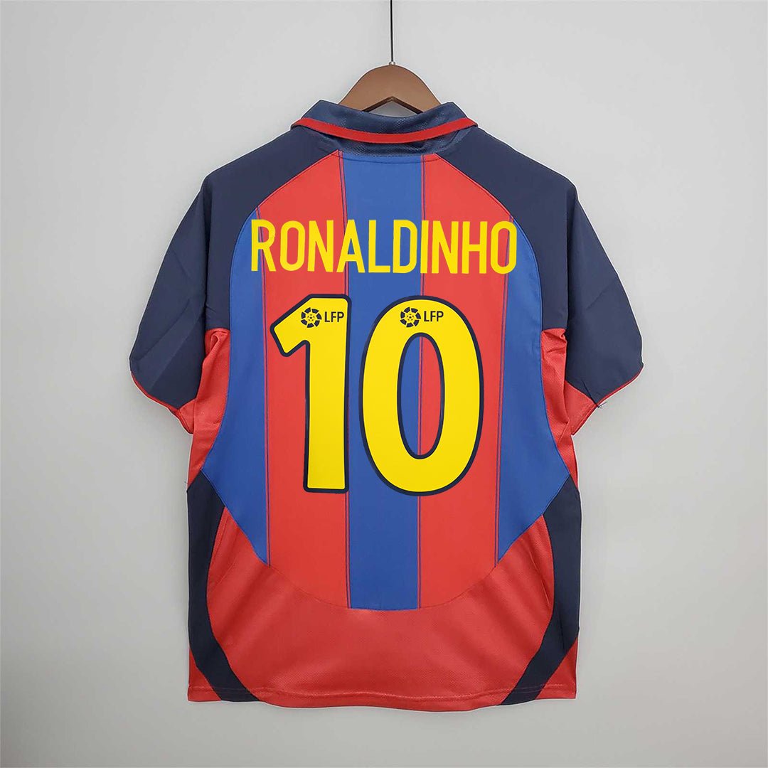 Maglia Ronaldinho Barcellona Home 2003/04
