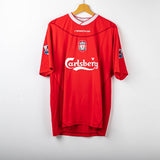 Maglia Home Liverpool Reebok Gerrard 8 2002/2003