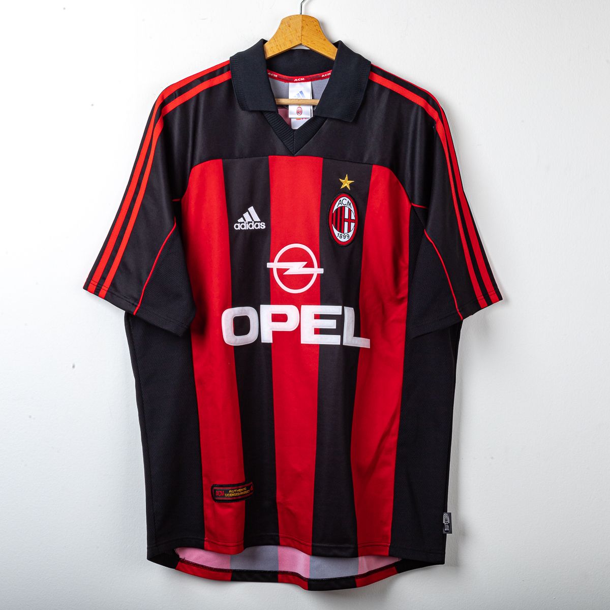 Maglia Home Milan Adidas Opel Shevchenko 7 2001/2002