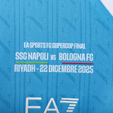 Maglia Napoli Home EA7 Neres 7 Finale Supercoppa 2025/2026