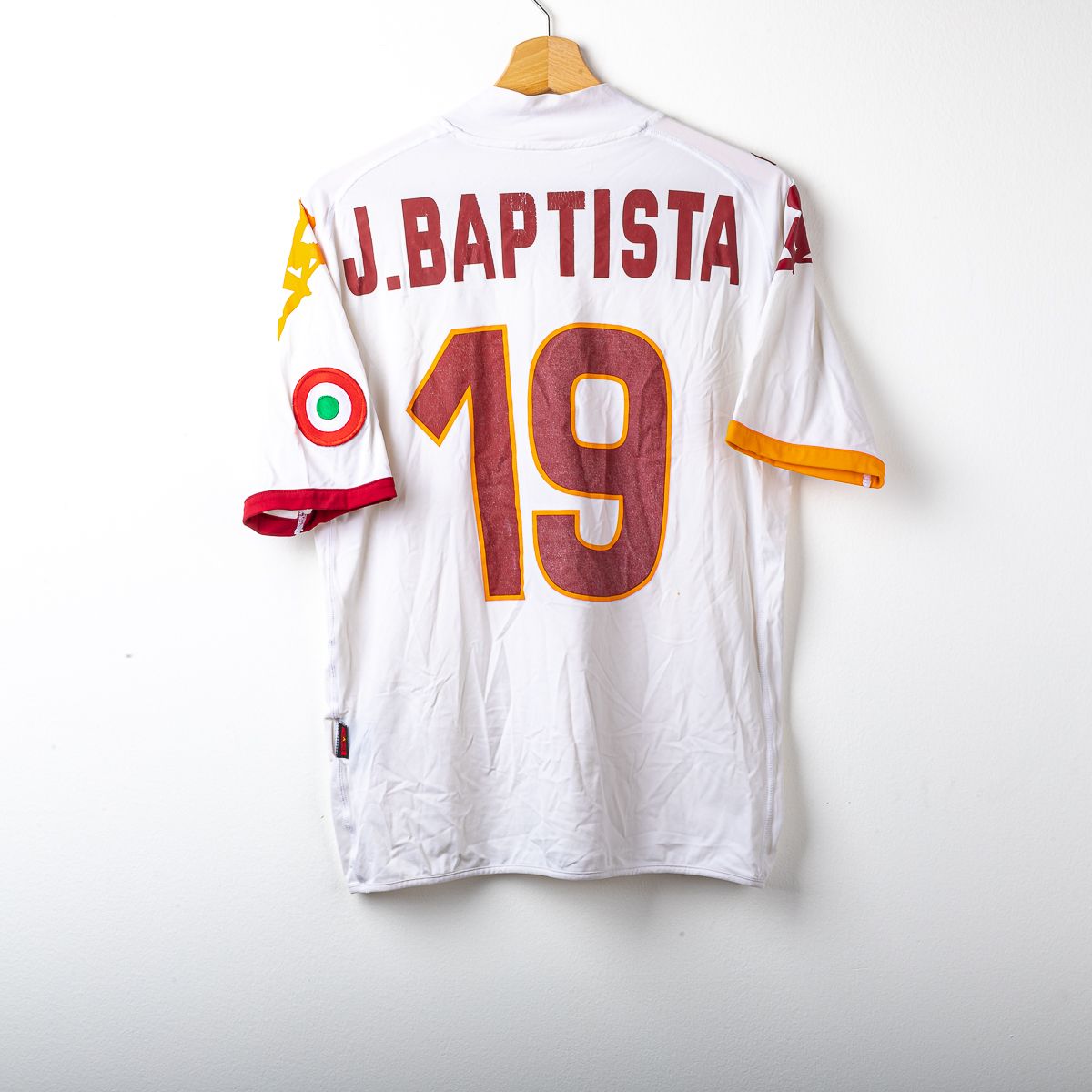 Maglia Away Roma Kappa J. Baptista 19 2008/2009