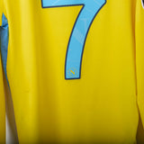 Maglia Third Napoli Macron Lete Cavani 7 UCL 2011/2012