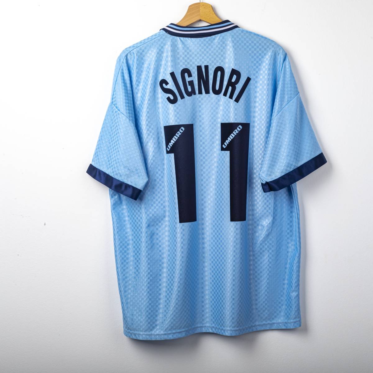 Maglia Home Lazio Umbro Cirio Signori 11 1996/1997