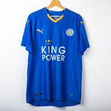 Maglia Home Leicester Puma King Power Vardy 9 2015/2016