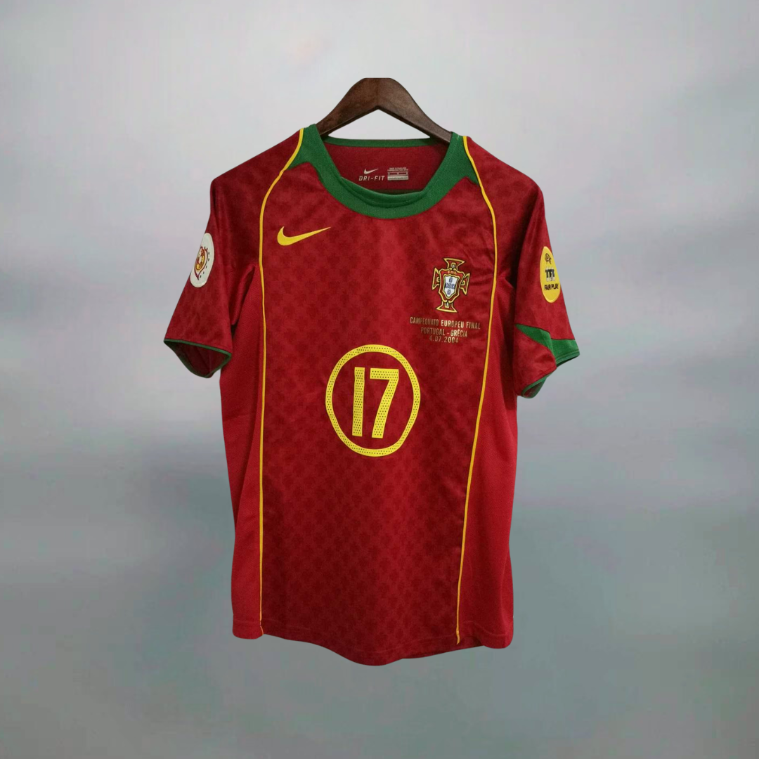 Maglia Cristiano Ronaldo CR7 Portogallo Home 2004