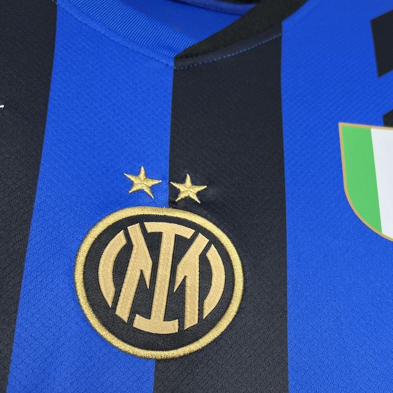 Inter Maglia Home 2024/25 Finale UCL - NO NOME NO NUMERO - S