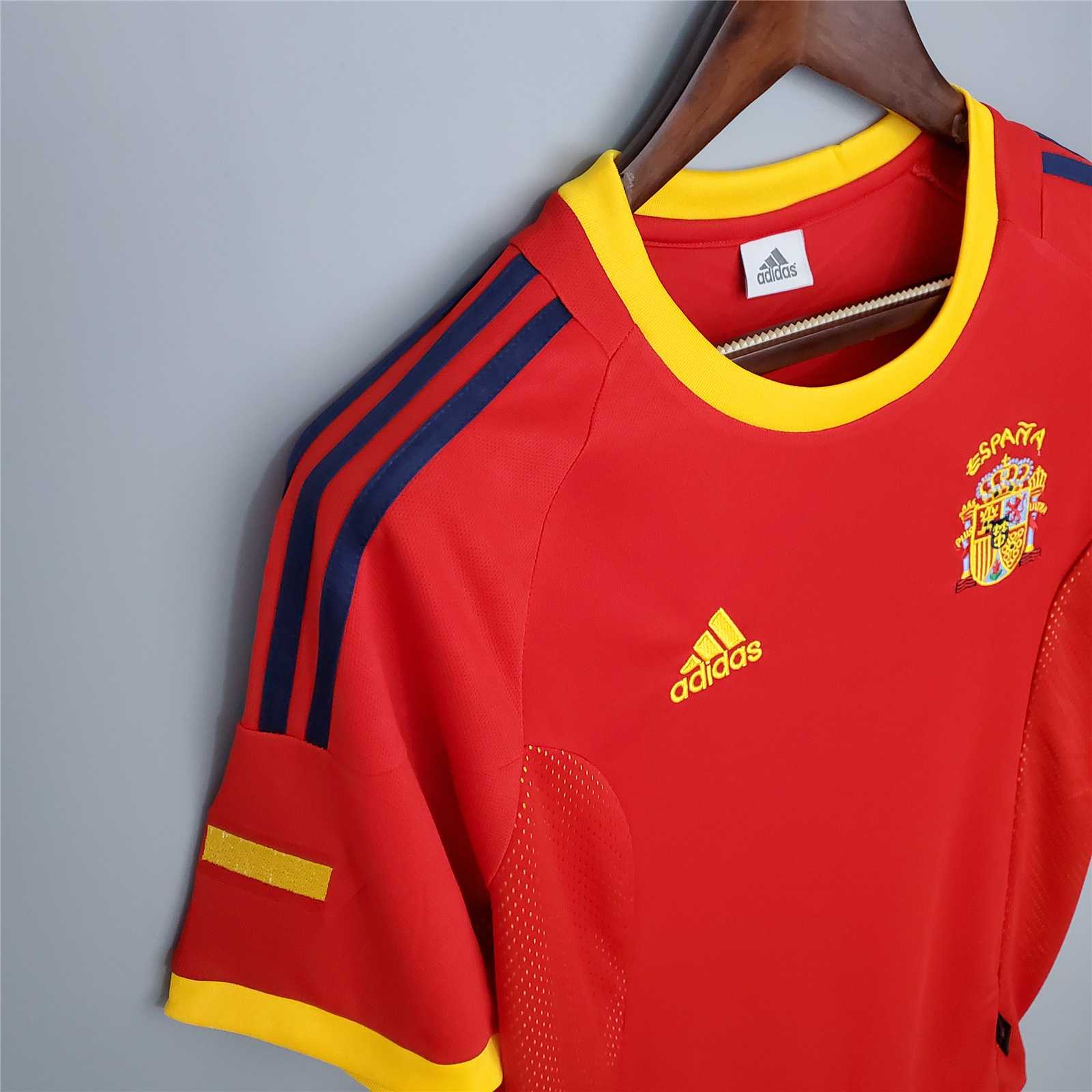 Spagna Maglia Home 2002