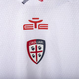 T-Shirt Cagliari Bianca Eye 2022/2023
