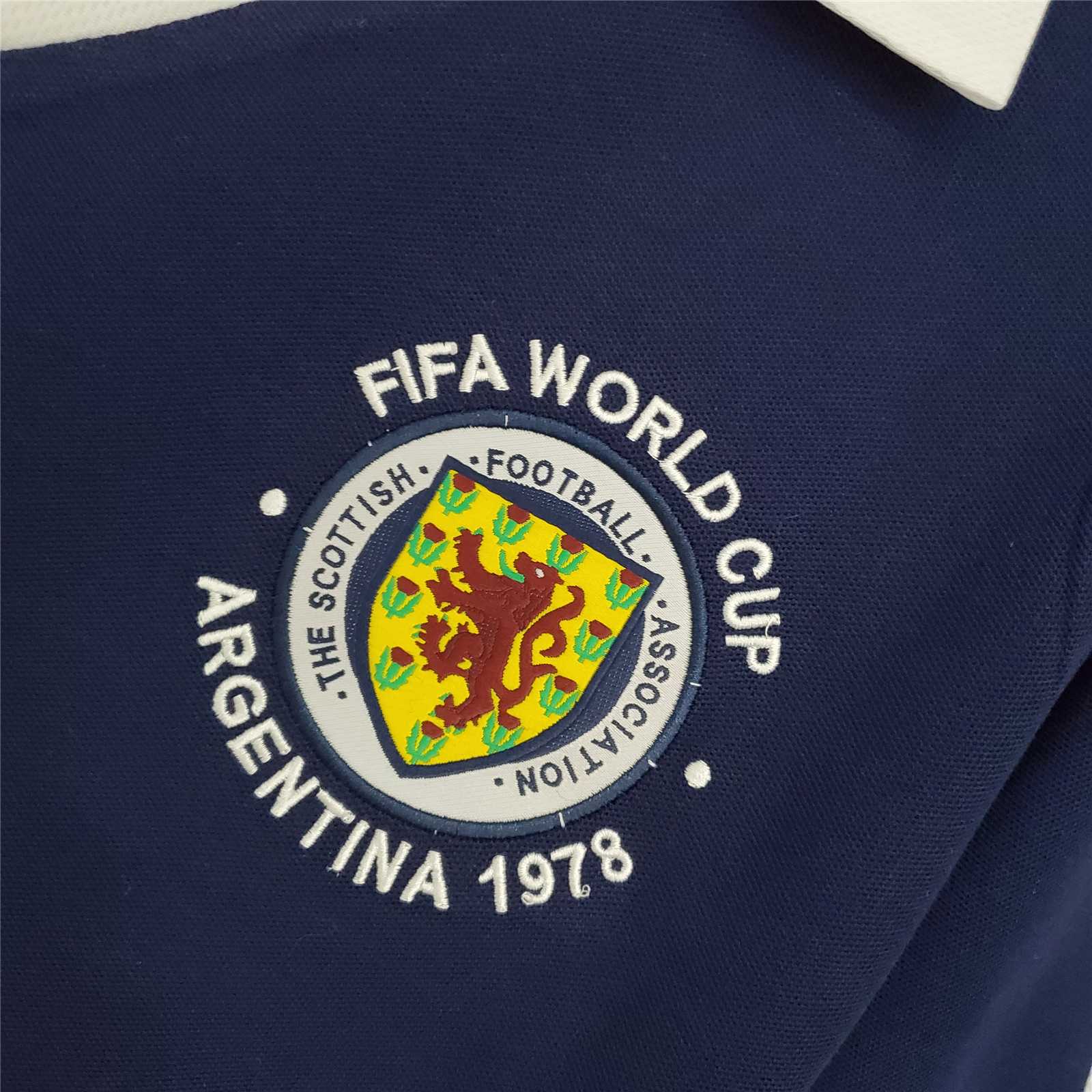 Scozia Maglia Home 1978