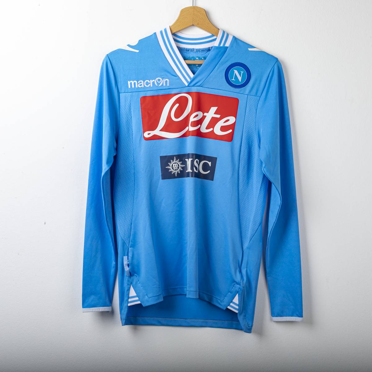 Maglia Home Napoli Macron Lete Cavani 7 2012/2013