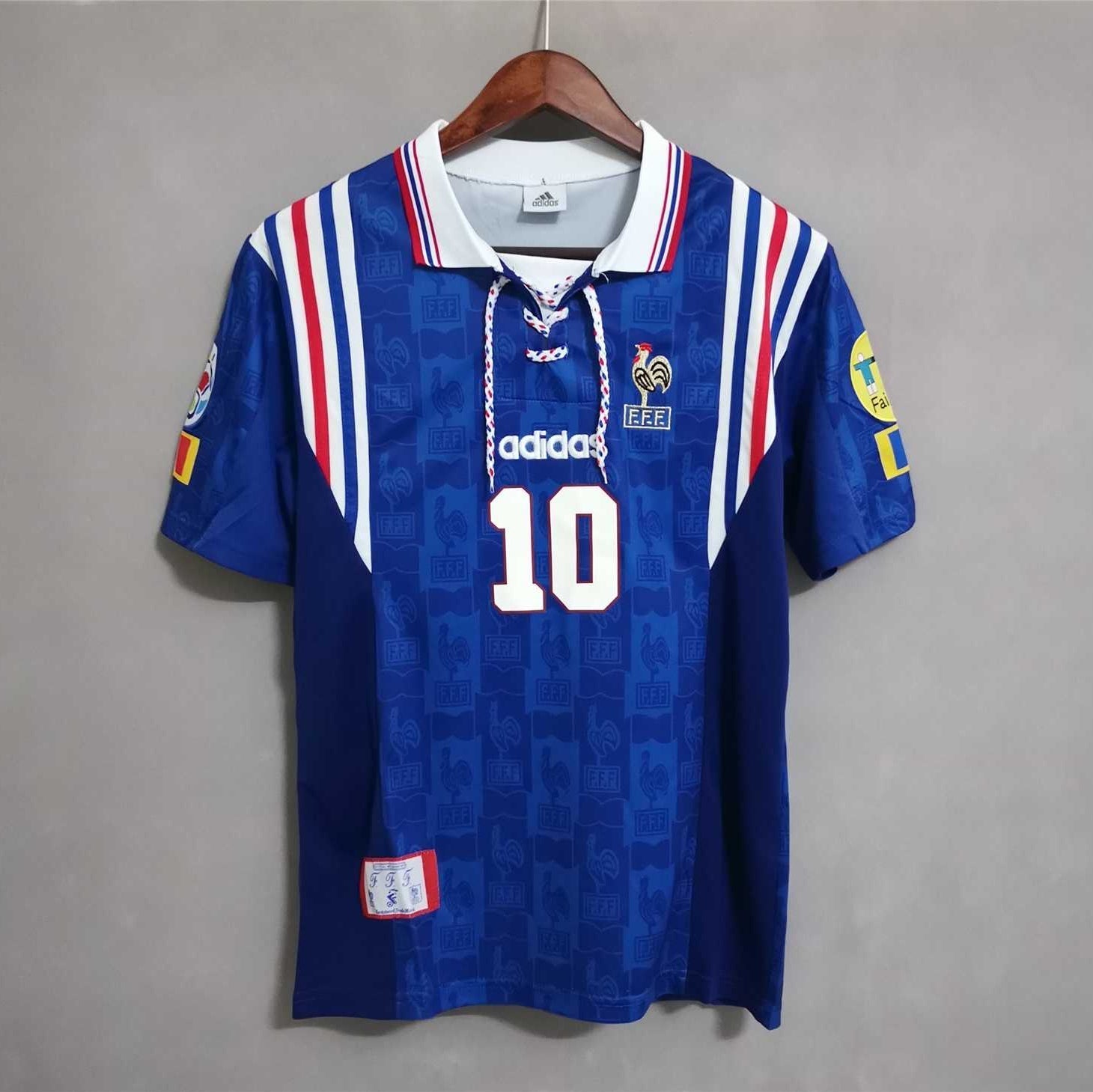 Francia Maglia Home 1996