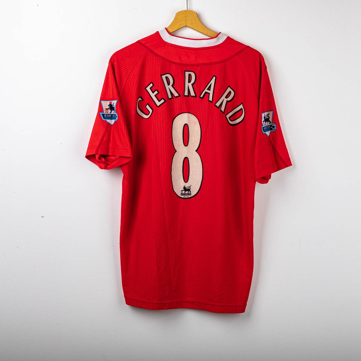 Maglia Home Liverpool Reebok Gerrard 8 2002/2003
