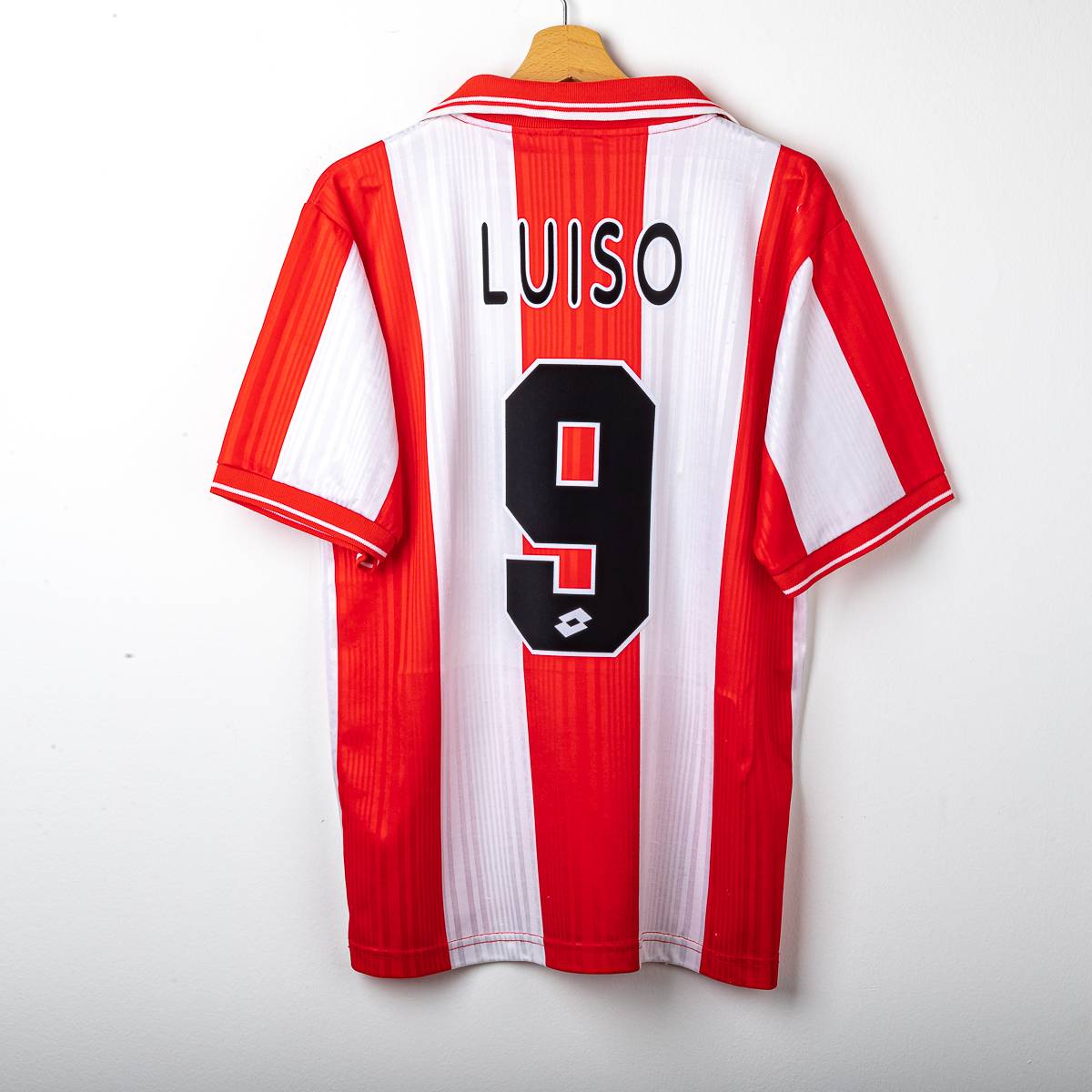 Maglia Home Vicenza Lotto Luiso 9 1997/1998