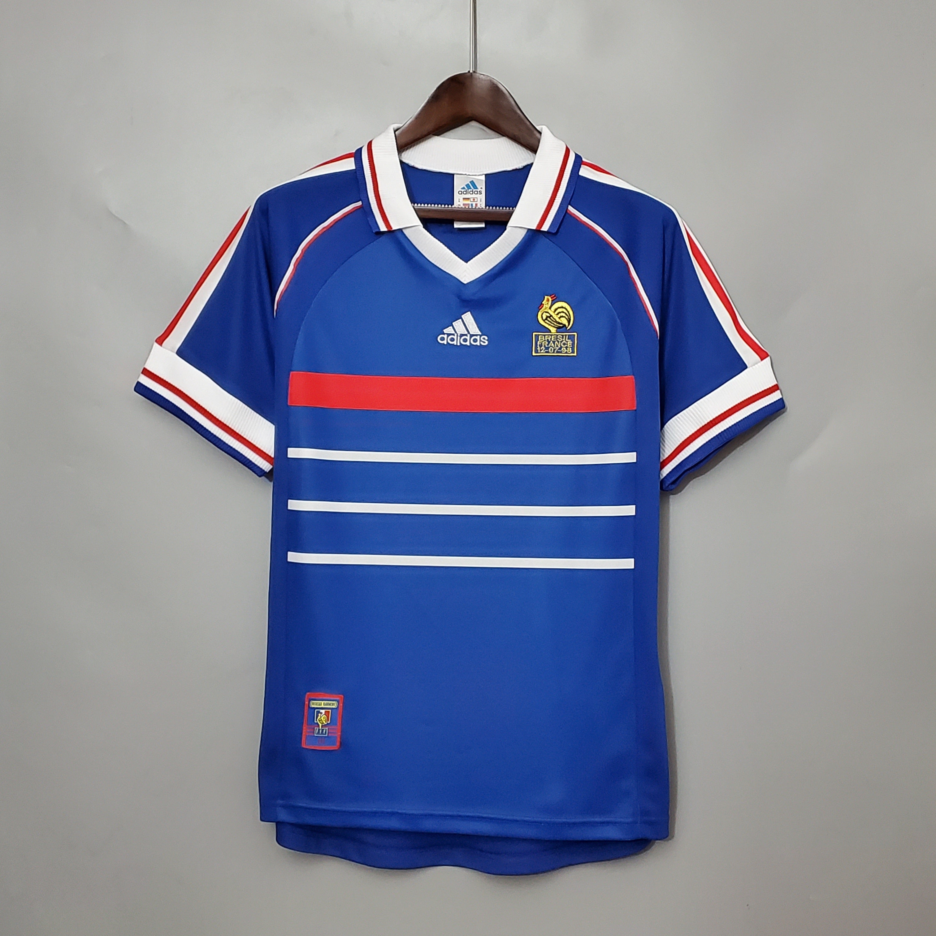 Maglia Zidane Francia Home 1998 Vittoria Mondiali