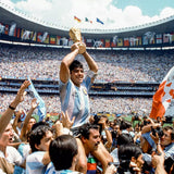 Maglia Argentina Home 1986 Vittoria MondialI - 10 MARADONA - L