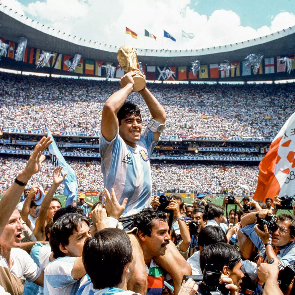 Maglia Argentina Home 1986 Vittoria MondialI - 10 MARADONA - L