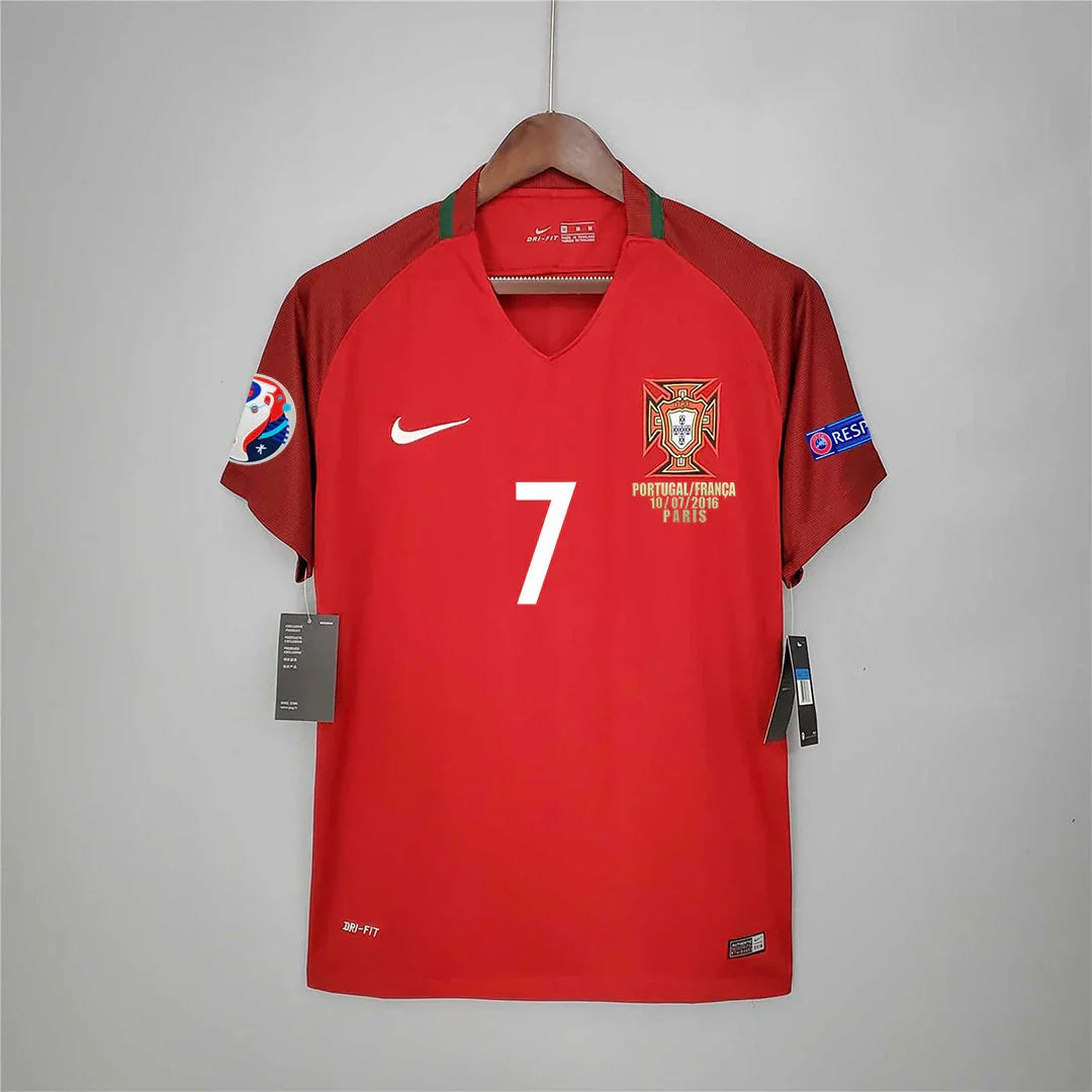 Maglia Cristiano Ronaldo CR7 Portogallo Home 2016