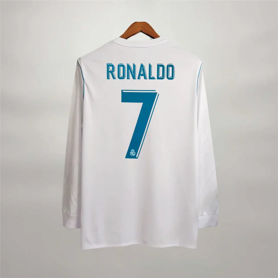 Maglia Cristiano Ronaldo CR7 Real Madrid Long Home 2018