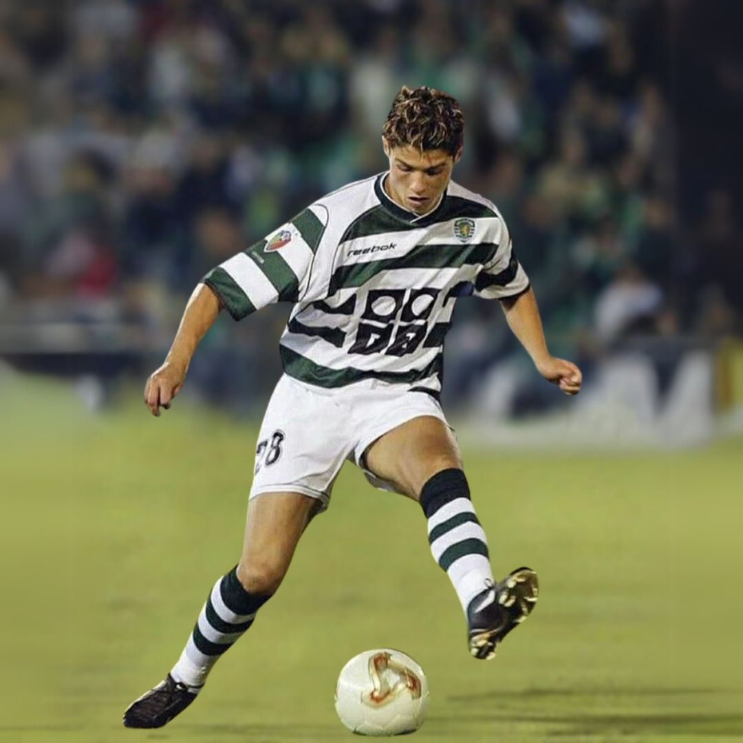 Maglia Cristiano Ronaldo CR7 Sporting L. Home 2003